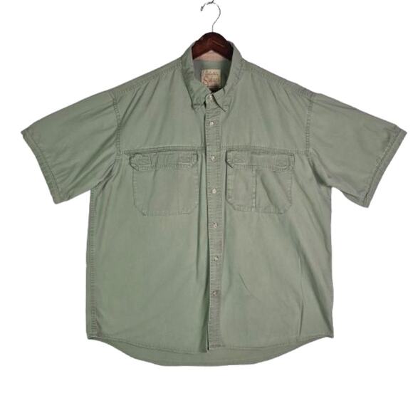 CABELAS "Safari Series" Casual Button Down Shirt Mens Size XXL - Picture 1 of 12